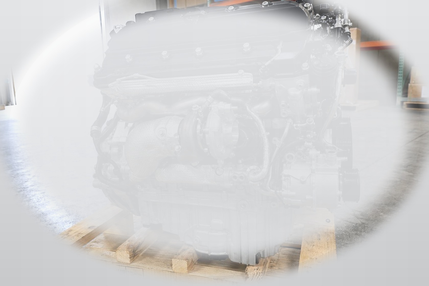 BMW engine detail
